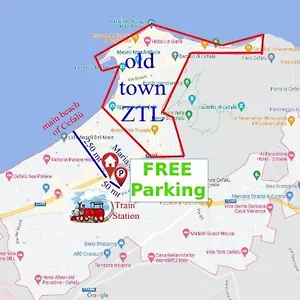 Maria's - Free Parking Area, No Ztl Appartamento Cefalù